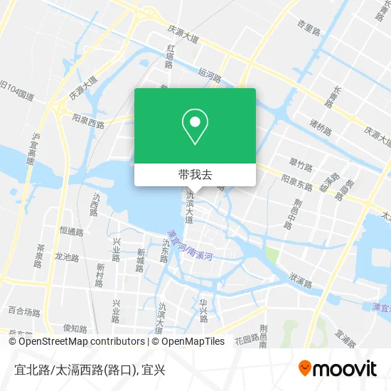 宜北路/太滆西路(路口)地图