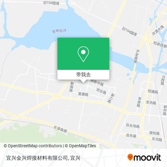 宜兴金兴焊接材料有限公司地图