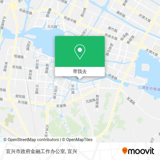宜兴市政府金融工作办公室地图