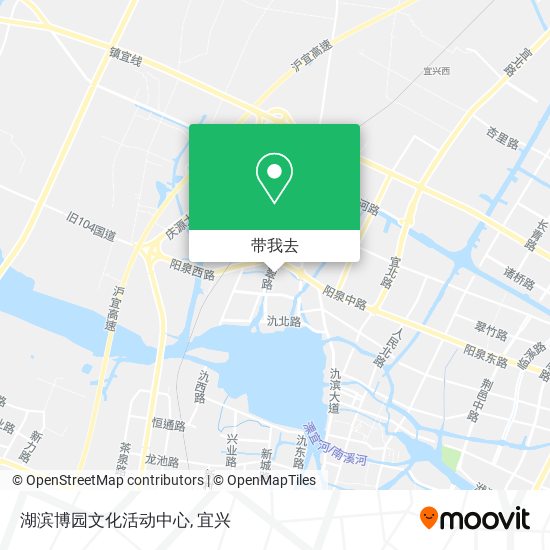 湖滨博园文化活动中心地图