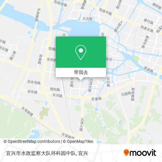 宜兴市水政监察大队环科园中队地图