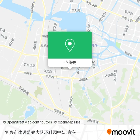 宜兴市建设监察大队环科园中队地图