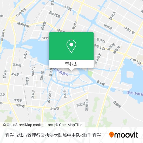 宜兴市城市管理行政执法大队城中中队-北门地图
