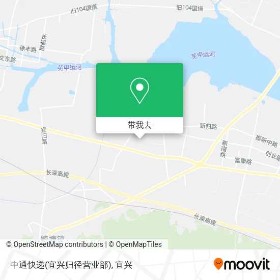中通快递(宜兴归径营业部)地图