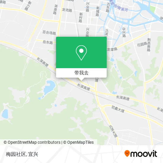 梅园社区地图