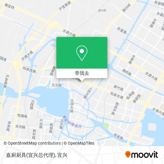 嘉厨厨具(宜兴总代理)地图