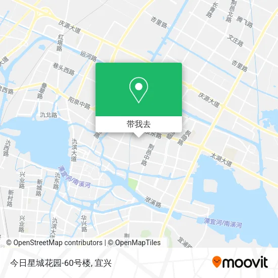 今日星城花园-60号楼地图