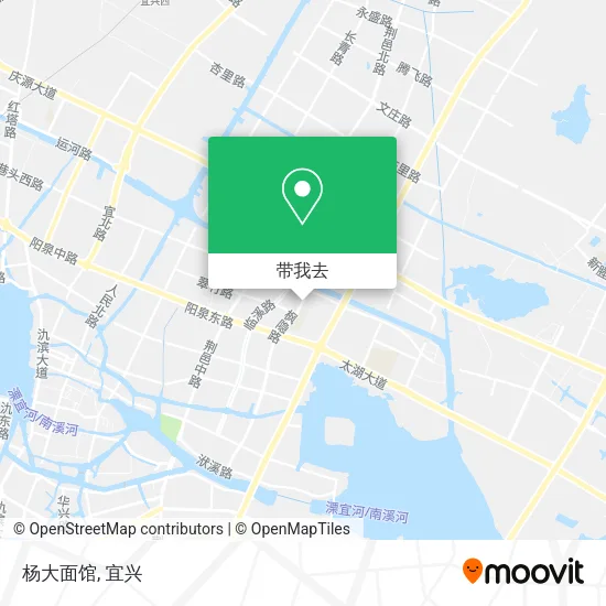 杨大面馆地图