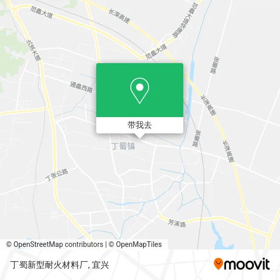 丁蜀新型耐火材料厂地图