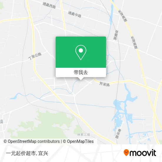 一元起价超市地图