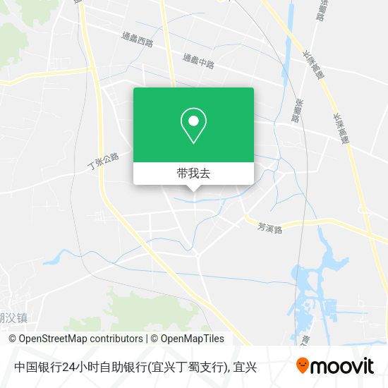 中国银行24小时自助银行(宜兴丁蜀支行)地图