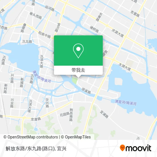 解放东路/东九路(路口)地图
