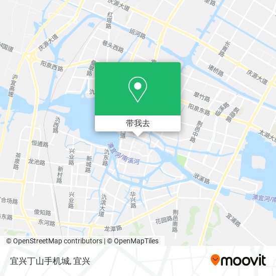 宜兴丁山手机城地图