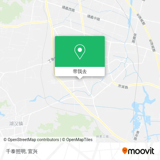 千泰照明地图