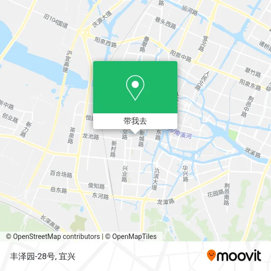 丰泽园-28号地图