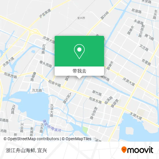 浙江舟山海鲜地图