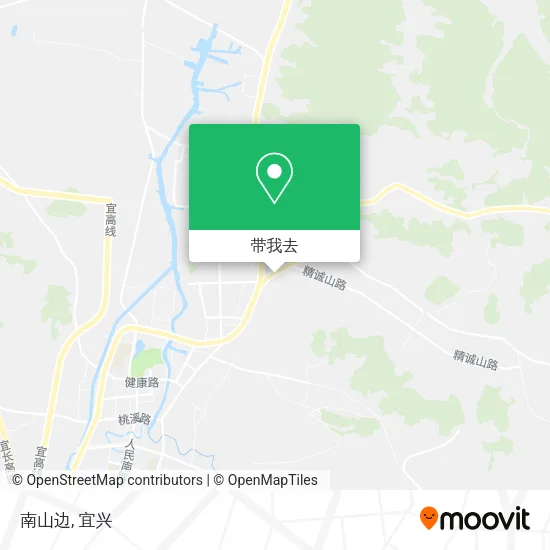 南山边地图