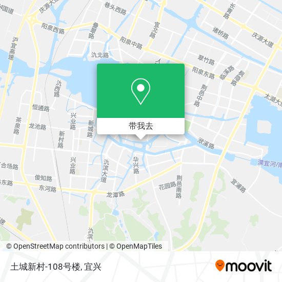 土城新村-108号楼地图