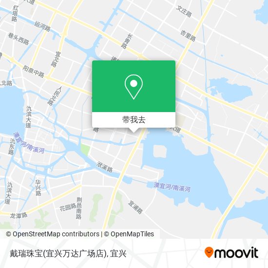 戴瑞珠宝(宜兴万达广场店)地图