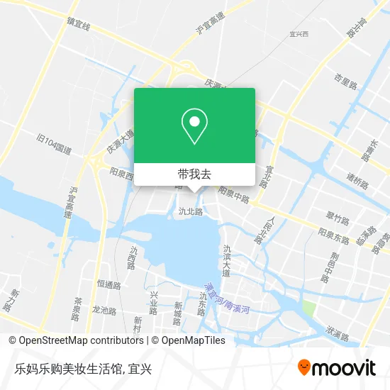 乐妈乐购美妆生活馆地图