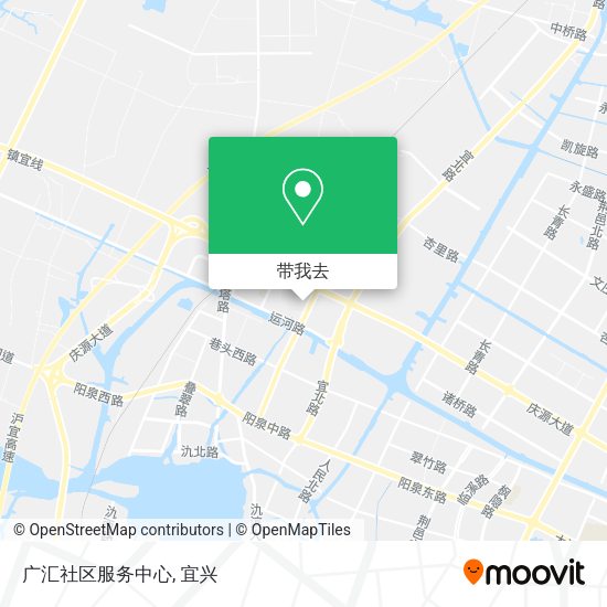 广汇社区服务中心地图