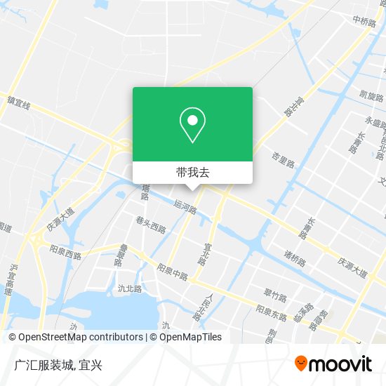 广汇服装城地图