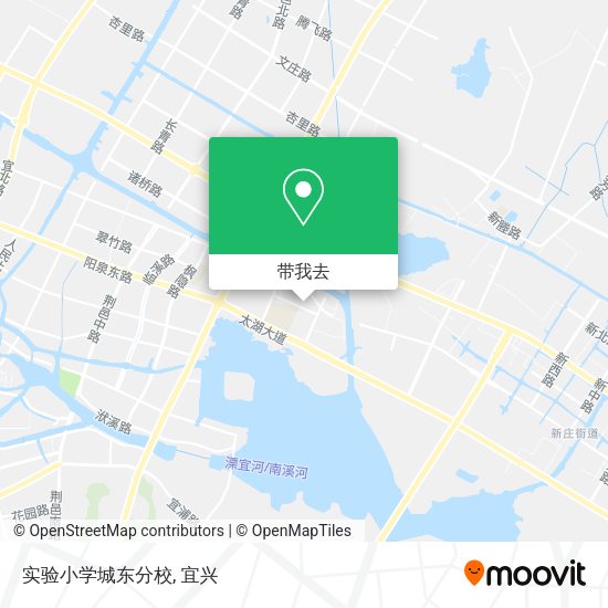 实验小学城东分校地图