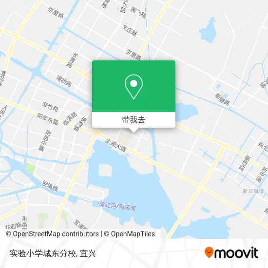 实验小学城东分校地图