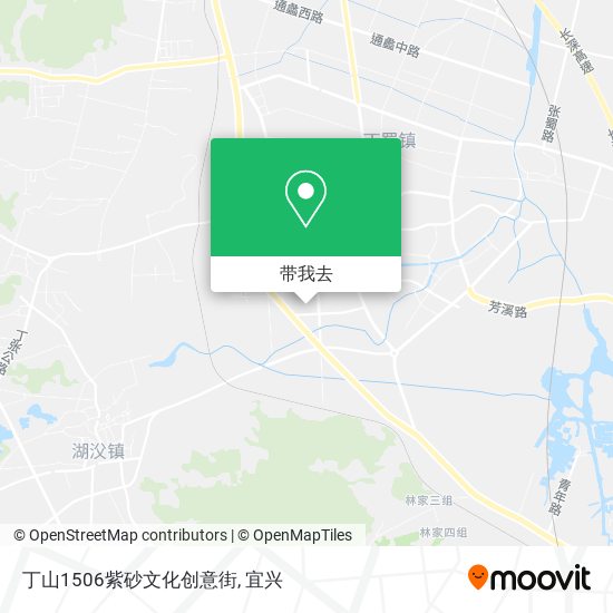 丁山1506紫砂文化创意街地图