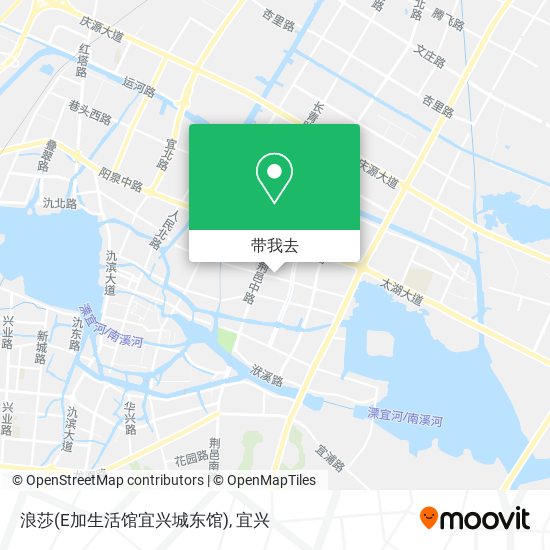 浪莎(E加生活馆宜兴城东馆)地图