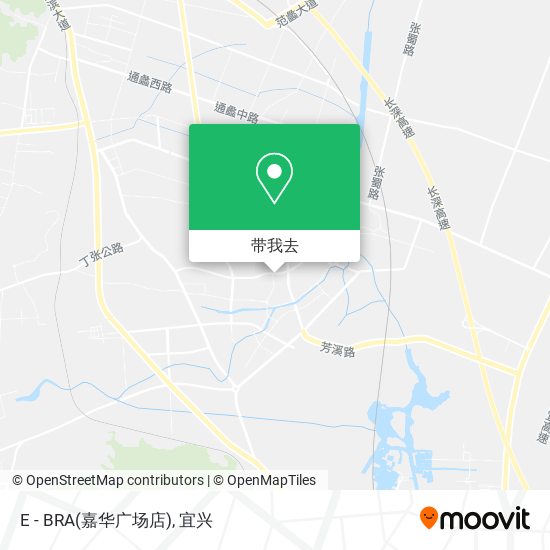 E - BRA(嘉华广场店)地图