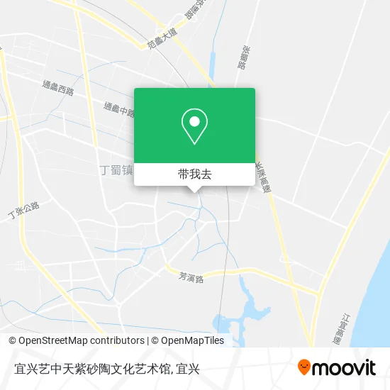 宜兴艺中天紫砂陶文化艺术馆地图