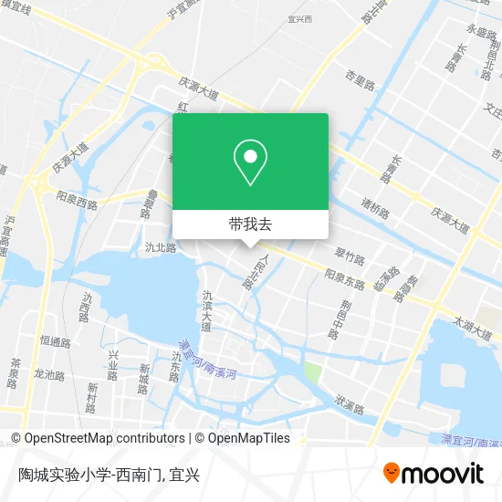陶城实验小学-西南门地图