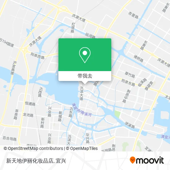 新天地伊丽化妆品店地图