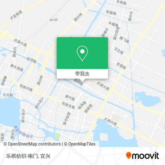 乐祺纺织-南门地图