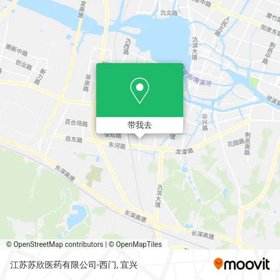 江苏苏欣医药有限公司-西门地图