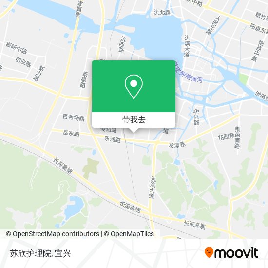 苏欣护理院地图