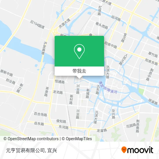 元亨贸易有限公司地图