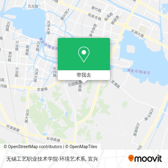 无锡工艺职业技术学院-环境艺术系地图