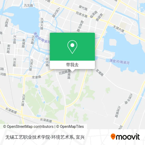 无锡工艺职业技术学院-环境艺术系地图