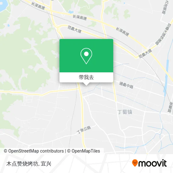 木点赞烧烤坊地图