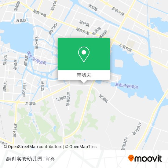 融创实验幼儿园地图
