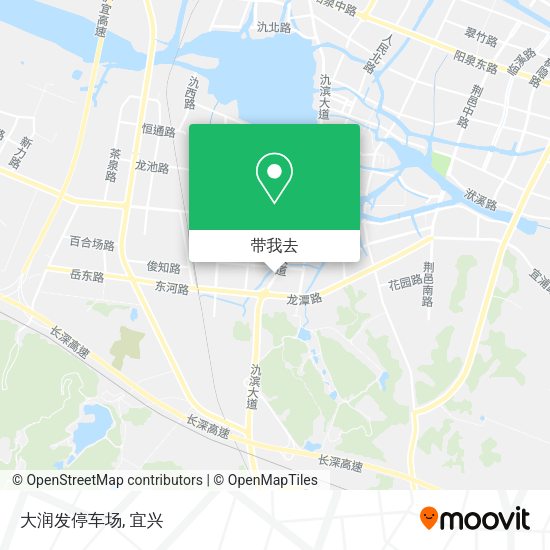 大润发停车场地图