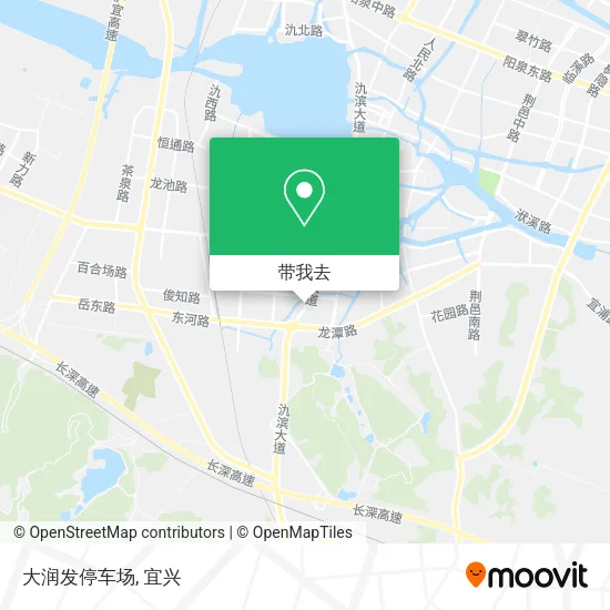 大润发停车场地图