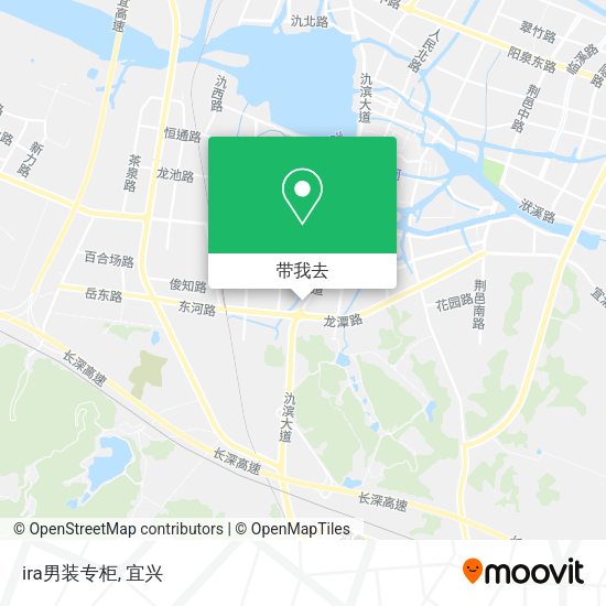 ira男装专柜地图