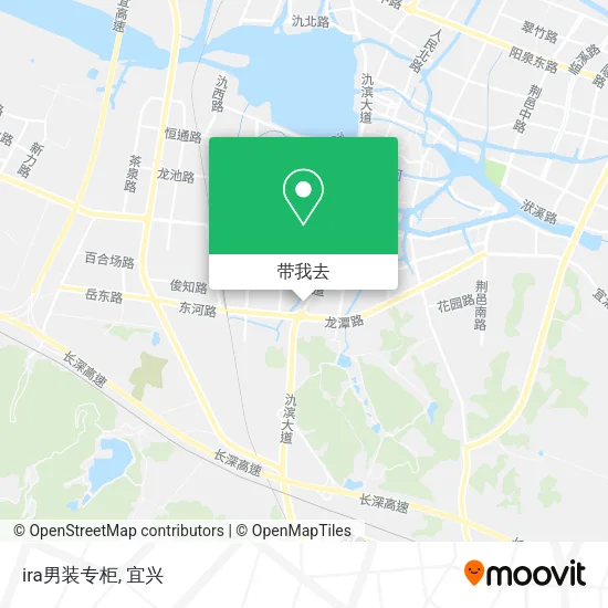 ira男装专柜地图