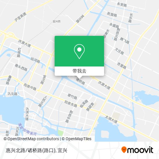 惠兴北路/诸桥路(路口)地图