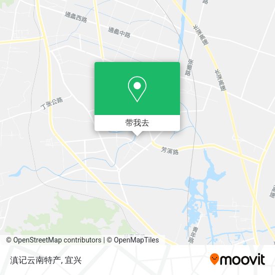 滇记云南特产地图