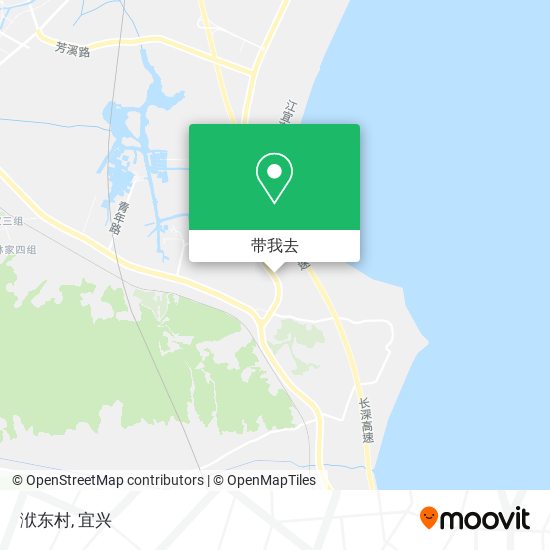 洑东村地图
