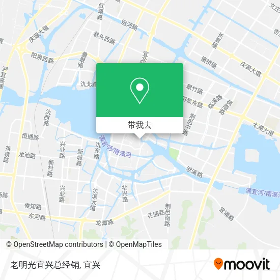 老明光宜兴总经销地图